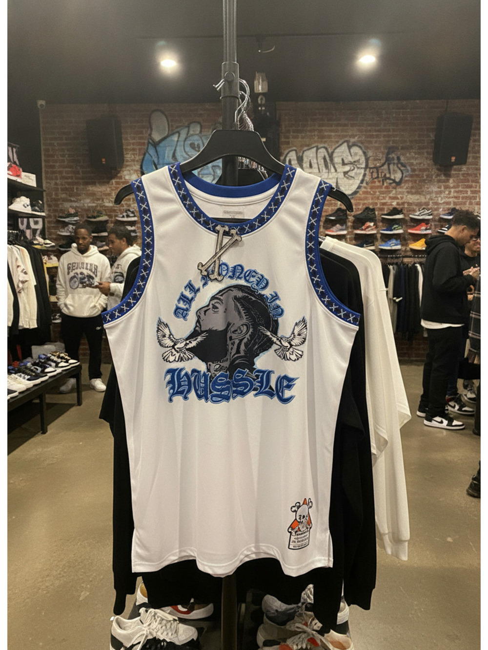$125 XL Nipsey Hussle BRAND X BASKETBALL JERSEY